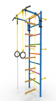 Шведская стенка Атлет-2ц (синий)