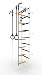 Шведская стенка Атлет-2 (бело-черный)