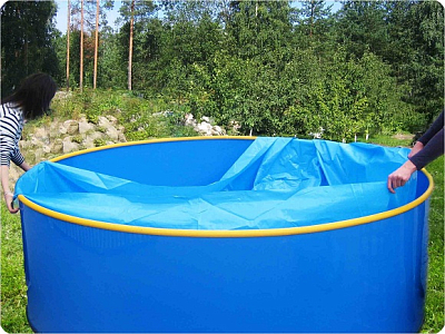 картинка Пленка для заглубленных бассейнов 2.7x1.5м ГарденПласт от магазина БэбиСпорт