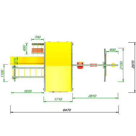 Детская площадка Пикник "Вега" Неверлэнд