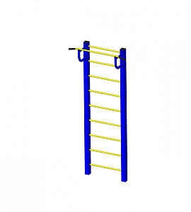 Уличная шведская стенка Пионер "Радуга"