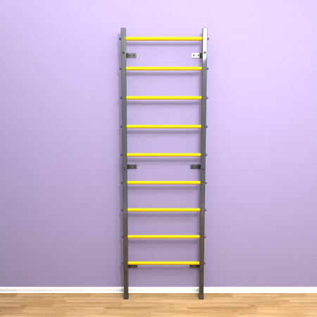 картинка Шведская стенка "LittleSport" (черный*желтый) от магазина Лазалка