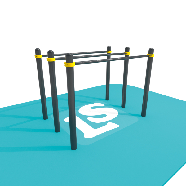 Спортивный комплекс брусья тройные Workout  LS12