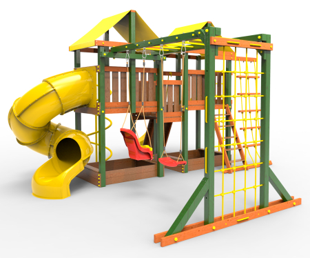 Детская площадка Пикник "Вега" Пацифик Light с винтовой трубой