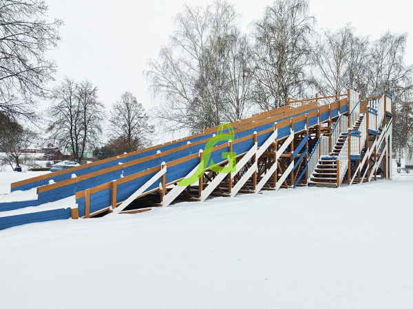 Зимняя горка IgraGrad Snow Fox, скат 18 м мод.2