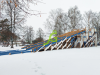 Зимняя горка IgraGrad Snow Fox, скат 18 м мод.2