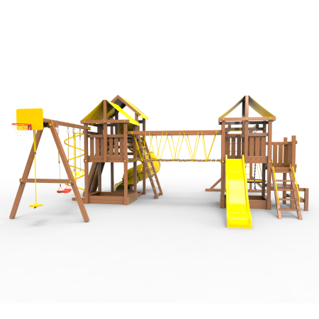 Детская площадка Пикник "Оптимус " Стэйдж К с винтовой трубой