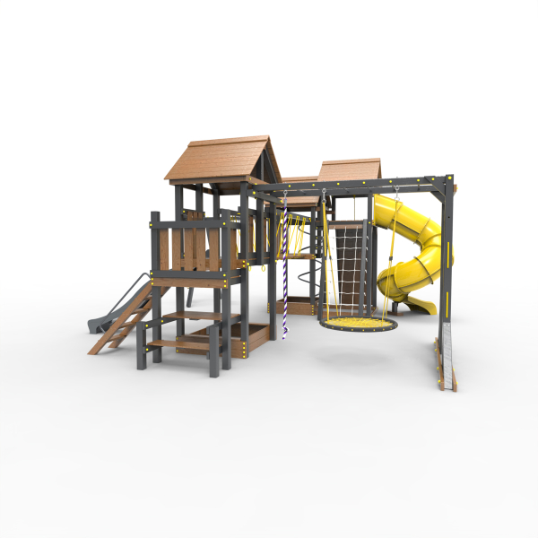 Детская площадка Пикник "Урбан Д" Стэйдж К с винтовой трубой