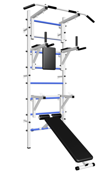 картинка Шведская стенка Sv Sport 507 (Турник стандарт/Брусья/Стойка/Скамья) 507 от магазина Лазалка