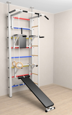 Шведская стенка Sv Sport враспор ТстБСДШ (высота 275-295см)  758 