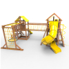 Детская площадка Пикник "Оптимус " Стэйдж К с винтовой трубой