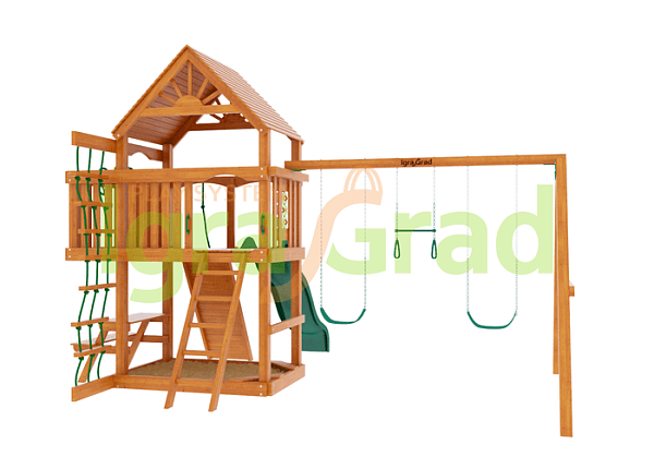картинка Детская площадка IgraGrad "Шато" (Дерево) от магазина Лазалка