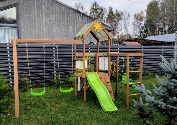 картинка Детская игровая площадка IgraGrad В1 от магазина Лазалка