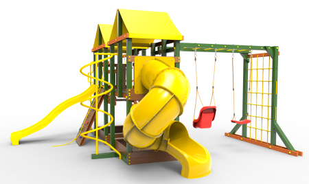 Детская площадка Пикник "Вега" Пацифик Light с винтовой трубой