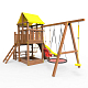 картинка Детская площадка Пикник «Оптимус» Макси с гнездом от магазина Лазалка
