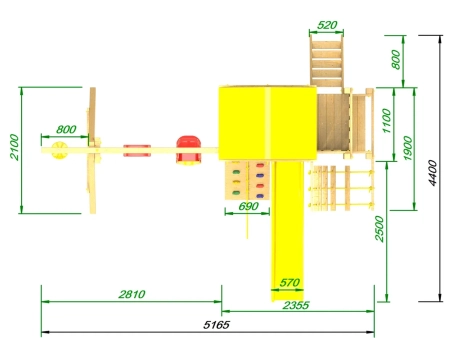 Детская площадка Пикник "Стандарт Д" Макси
